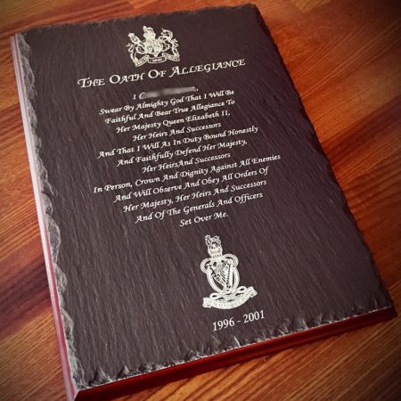 Oath of Allegiance Slate