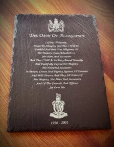 Oath of Allegiance Slate