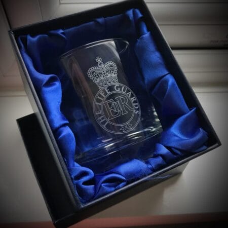 Cap Badge Whiskey Glass