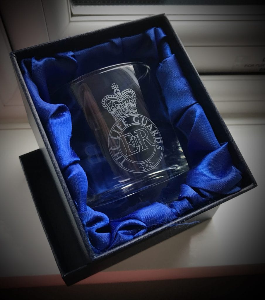 Cap Badge Whiskey Glass