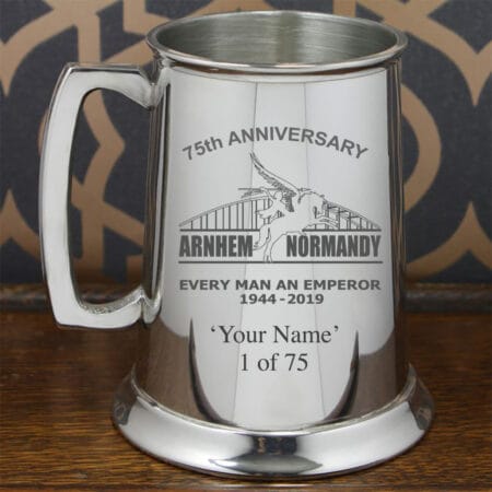 Airborne Pewter Tankard