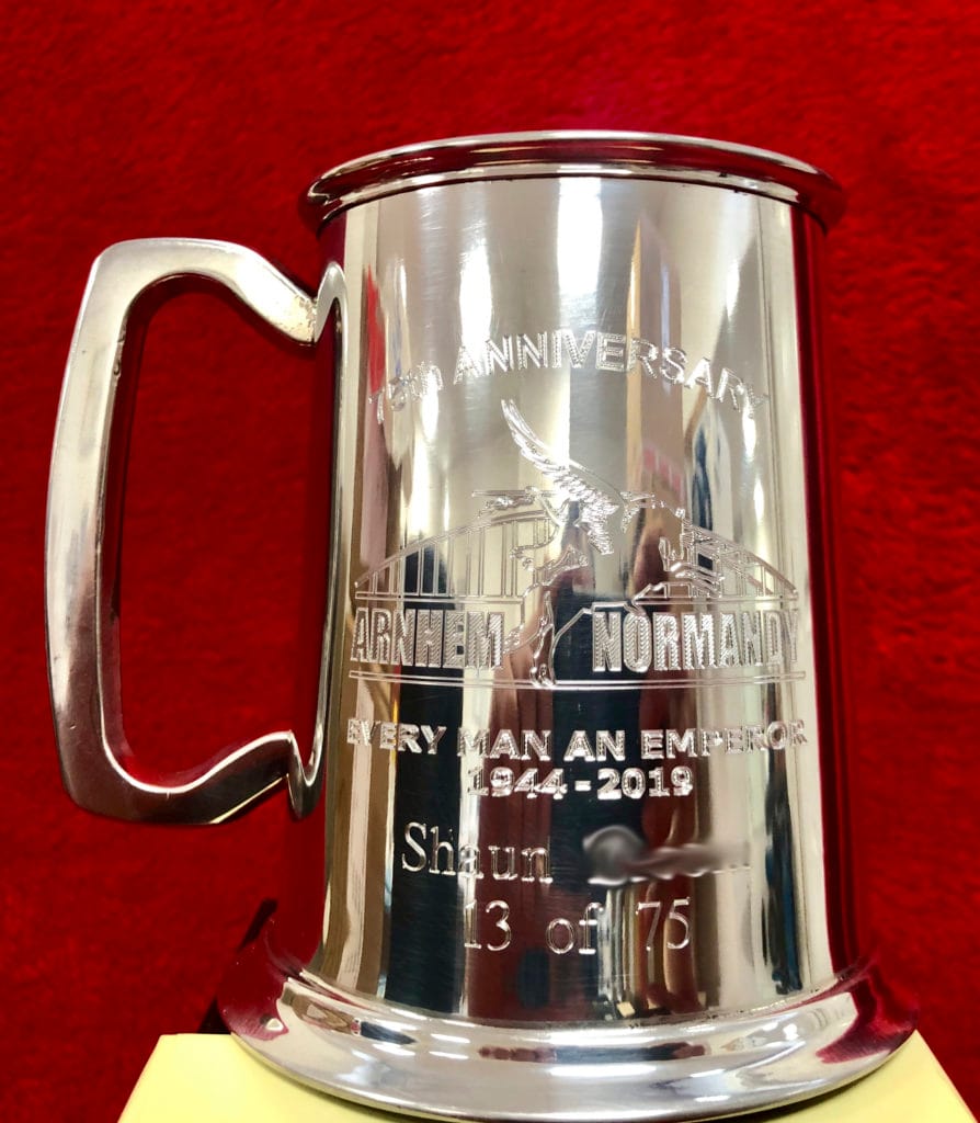 Limited Edition 75th Anniversary Airborne Pewter Tankard - Image 4