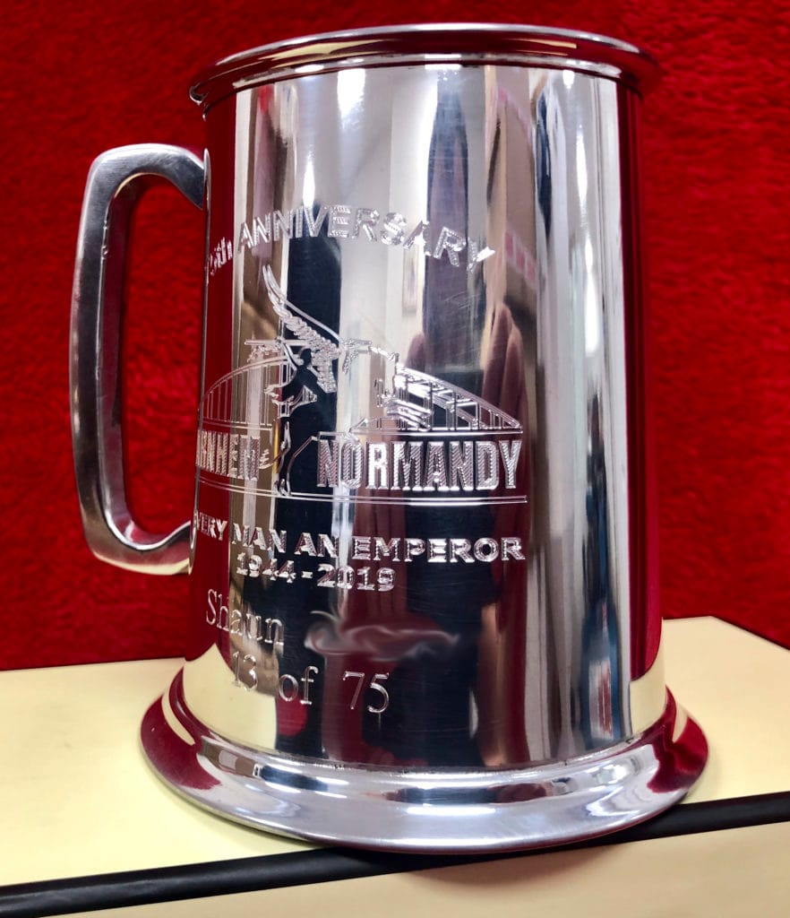 Limited Edition 75th Anniversary Airborne Pewter Tankard - Image 6