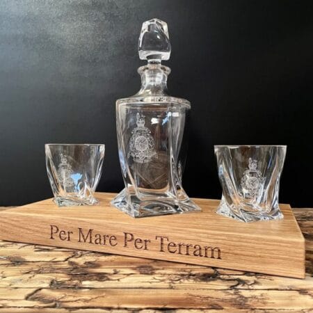 Twisted Decanter Set