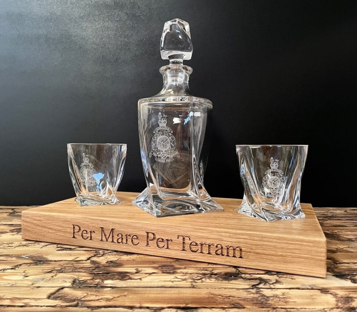Twisted Decanter Set