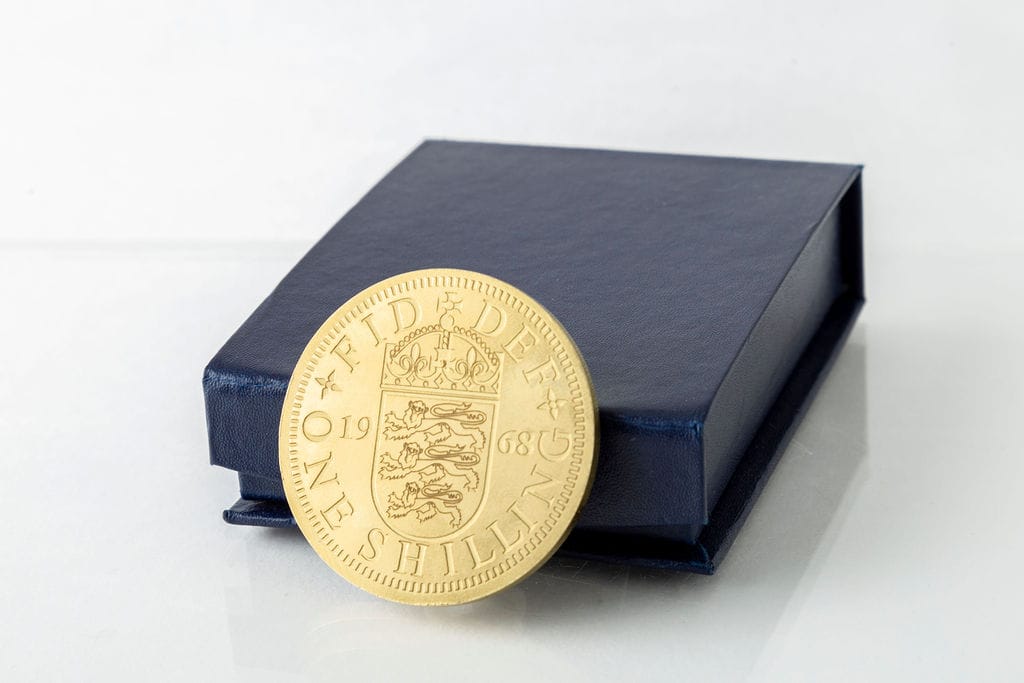 Queens Shilling - Personalised Service Coin - Image 2