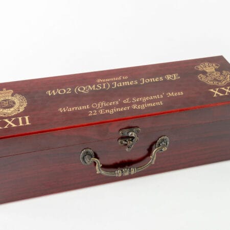 Wine Box Rosewood Engraved Single Wine Box With Tools