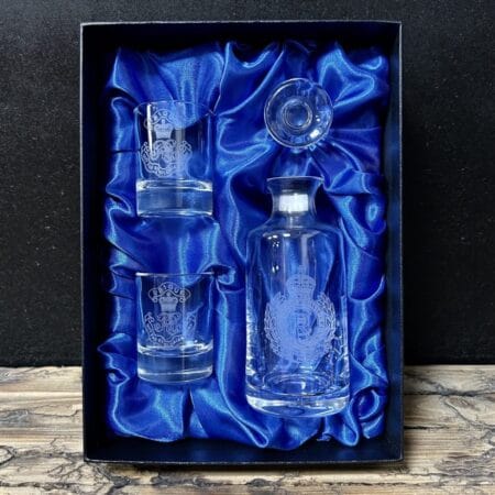 Mini 2 Shot Glass Decanter Set