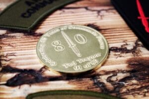 80th Anniversary Commando Forces Personalised Coin
