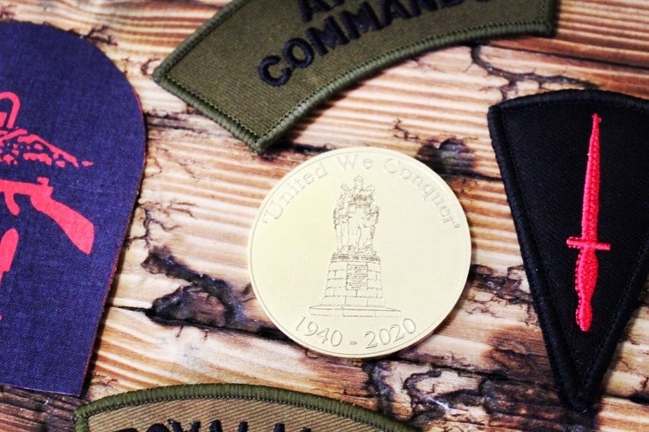 80th Anniversary Commando Forces - Personalised Coin - Only 80 Available | 80th Anniversary Commando Forces Personalised Coin - Image 8
