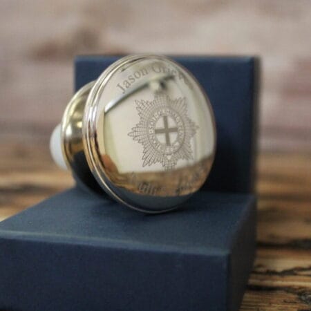Personalised Silver Plated Bottle Stopper