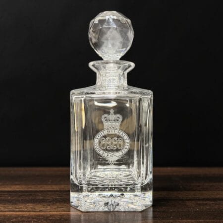 Engraved Crystal Decanter