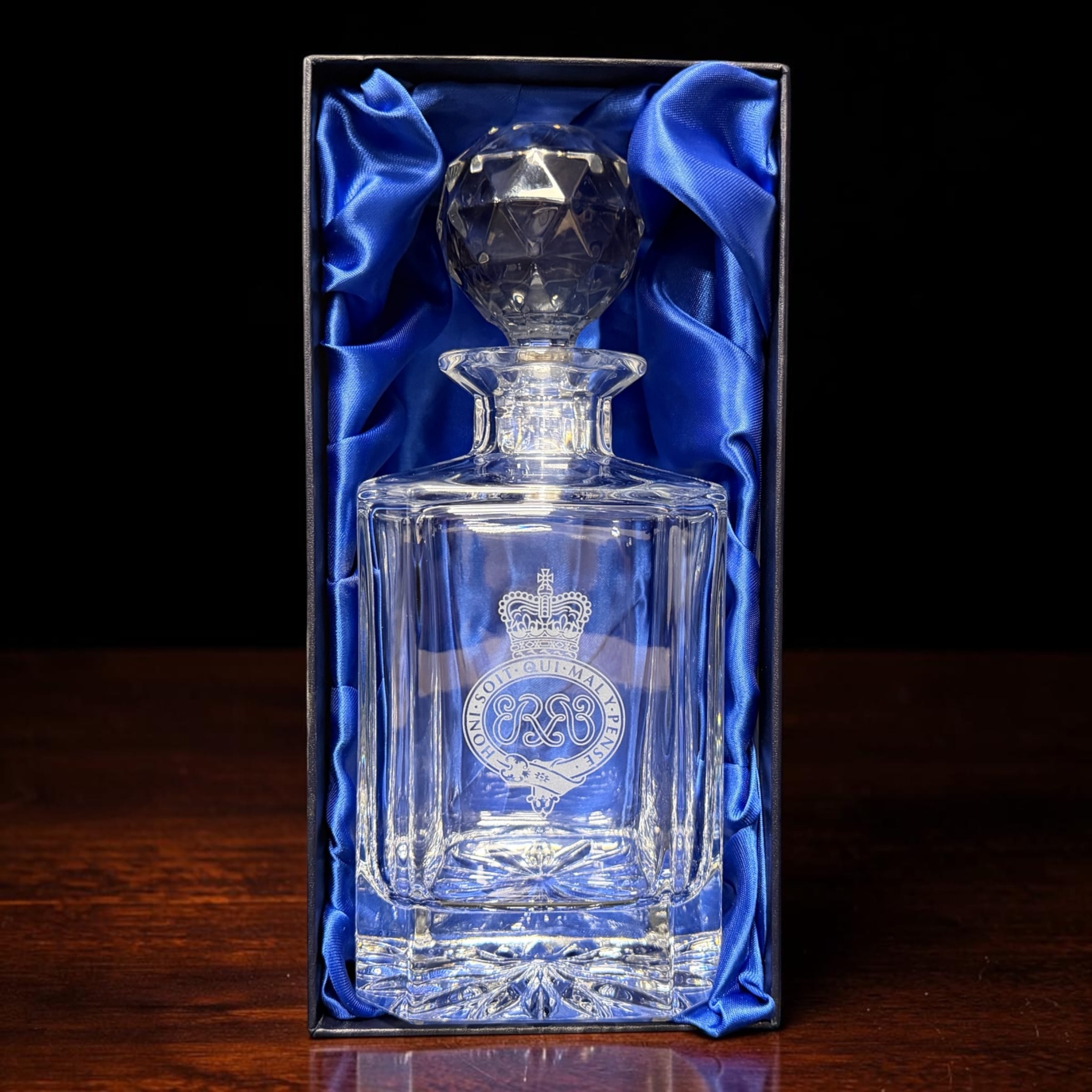 Engraved Crystal Decanter - Image 2