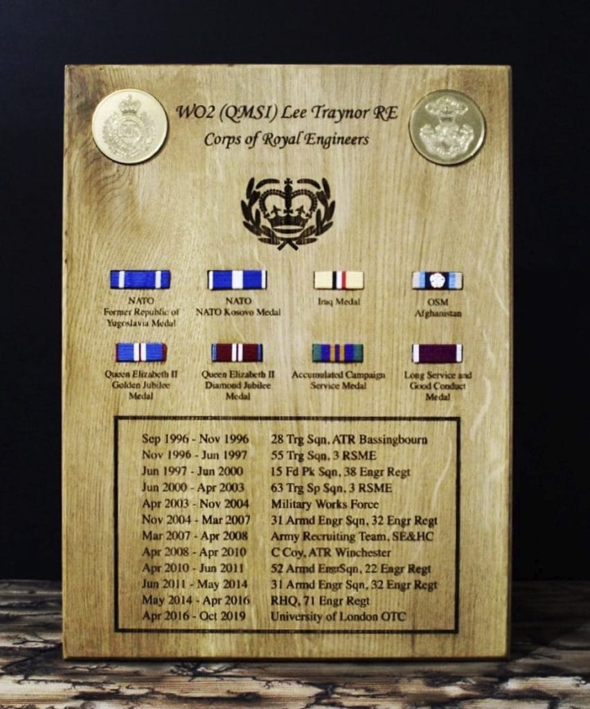 Solid Oak Service Board - Image 2