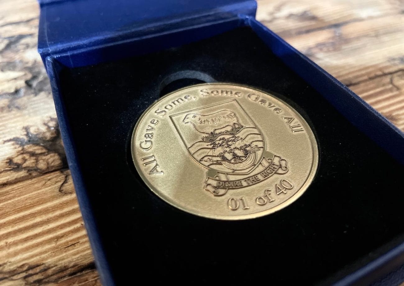 Spirit of 82 Limited Edition 40th Anniversary Challange Coin | 40th anniversary challenge coin - Image 2