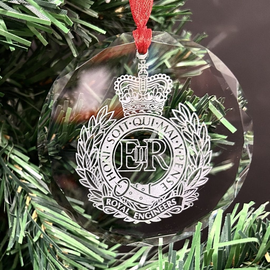 Glass Cap Badge