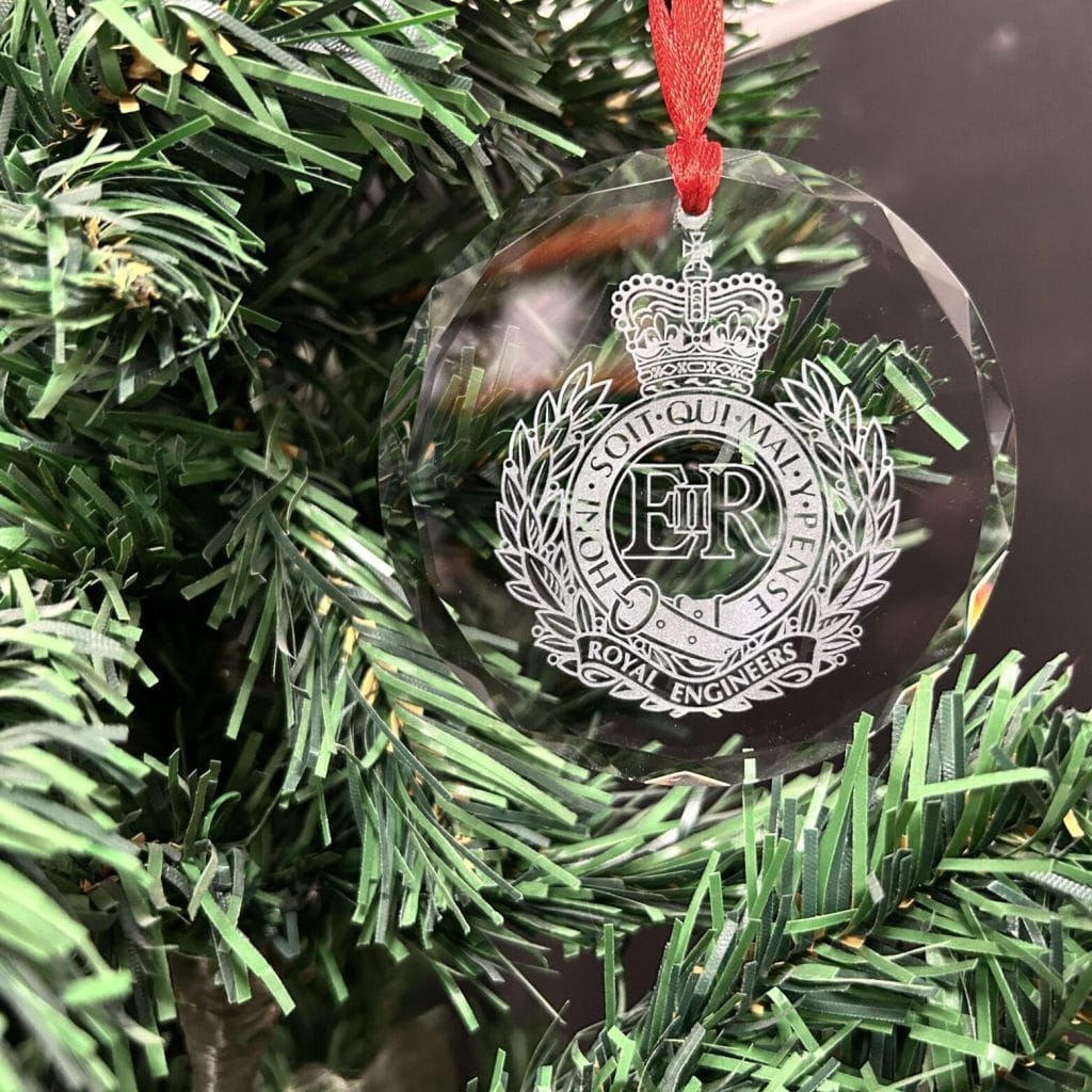 Glass Cap Badge Christmas Decorations - Xmas - Image 7