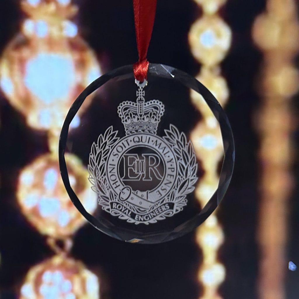Glass Cap Badge Christmas Decorations - Xmas - Image 9