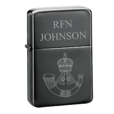 zippo lighter black ice 150 personalised laser engraved military gift