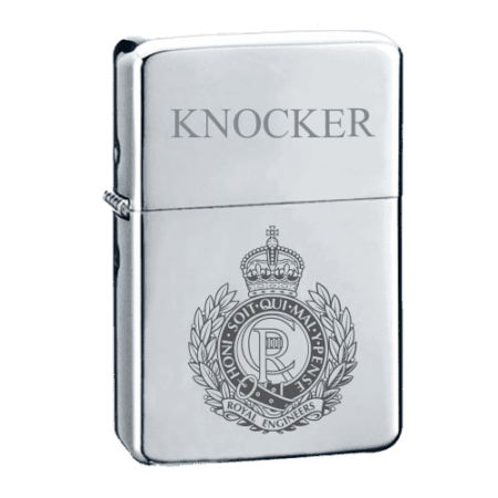 Personalised Zippo Lighter - Chrome 250