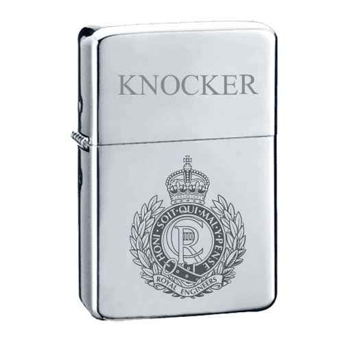 Personalised Zippo Lighter - Chrome 250
